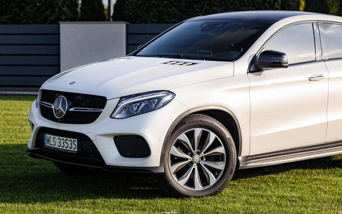 Mercedes-Benz GLE cena 156000 przebieg: 238000, rok produkcji 2016 z Łosice małe 254